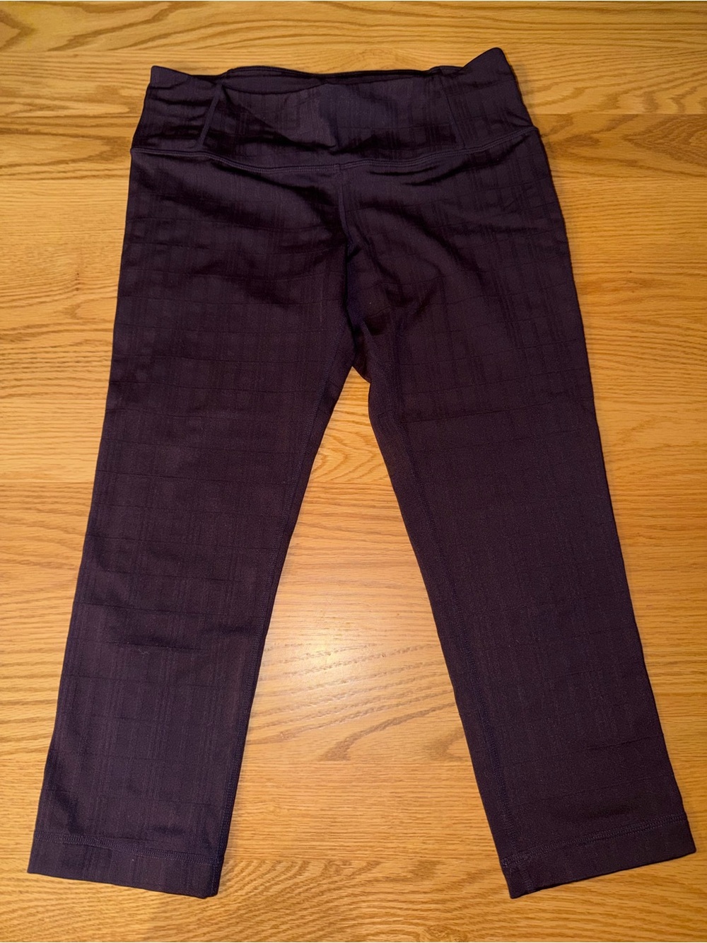 MPG Plum Cropped Workout Leggings